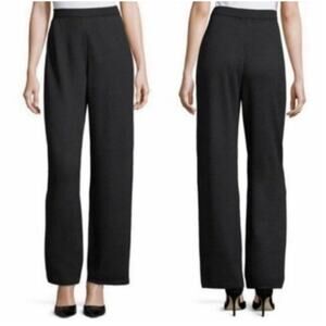 St John Collection Santana Knit Pull-on Pants Women’s 4 Career Black